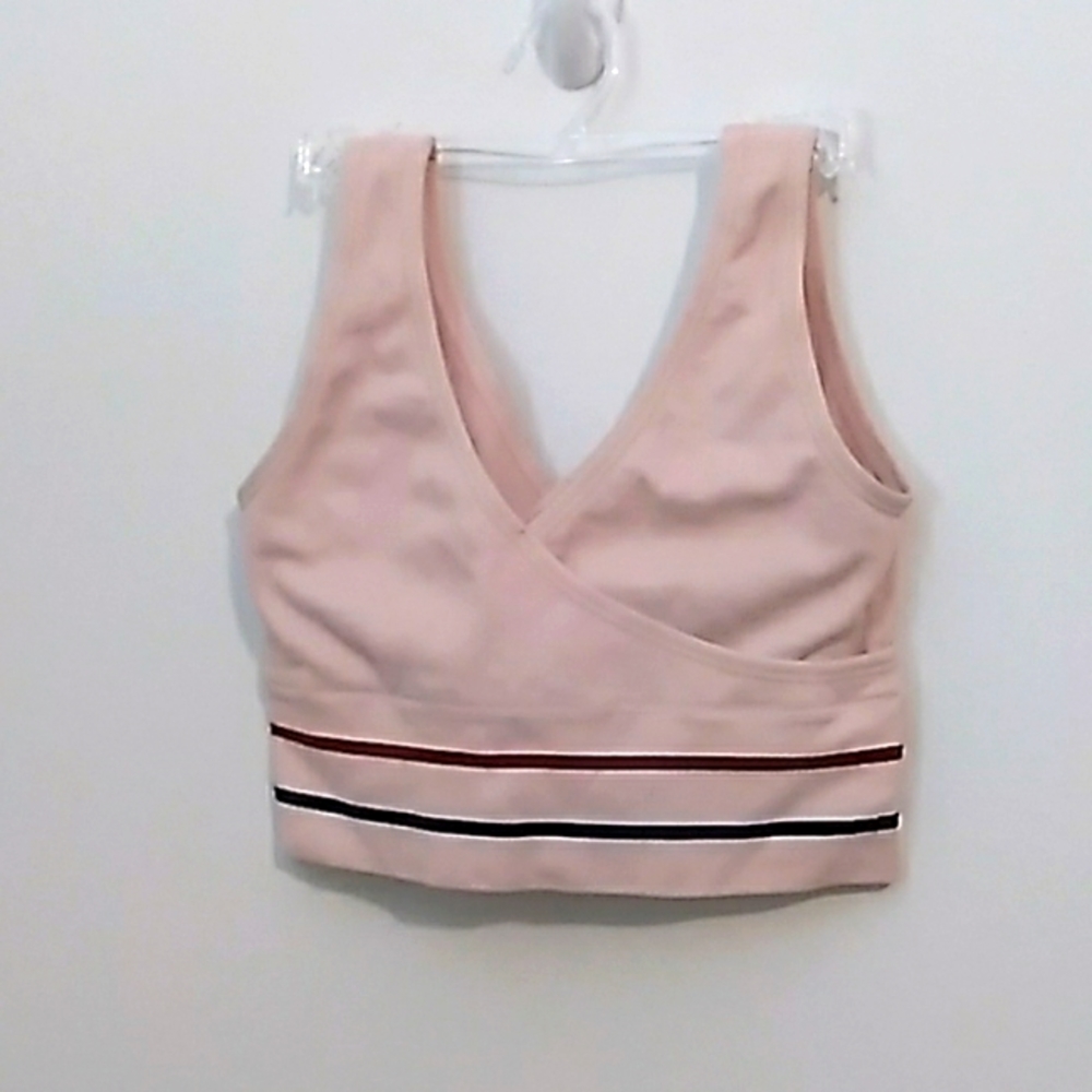 Zyia Active pink sports bra size M